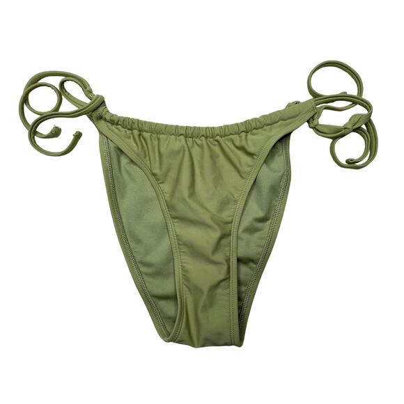 Xhiliration: Olive Green Bikini Bottoms - Picture 1 of 9